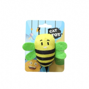Bee Catnip Crinkle Cat Toy
