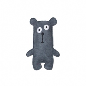 Suede Dog Catnip Cat Toy