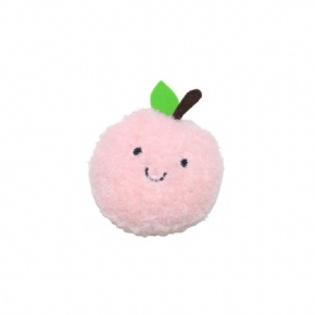 Fluffy Cat Toy Catnip Toy Peach